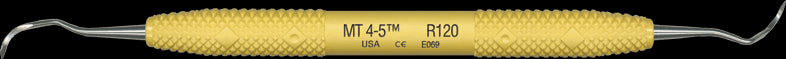 PDT R120 Cruise Line Montana 4-5 Jack Double End Sickle Scaler Yellow Resin Handle PDT R120 Cruise Line Montana 4-5 Jack Double End Sickle Scaler Yellow Resin Handle